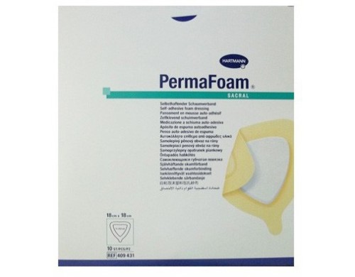 Medicazione in schiuma di poliuretano - PermaFoam Sacral