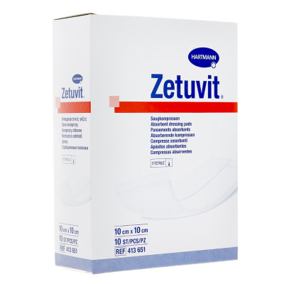 Medicazione sterile, alto potere assorbente con poliacrilati - Zetuvit (25 pz)