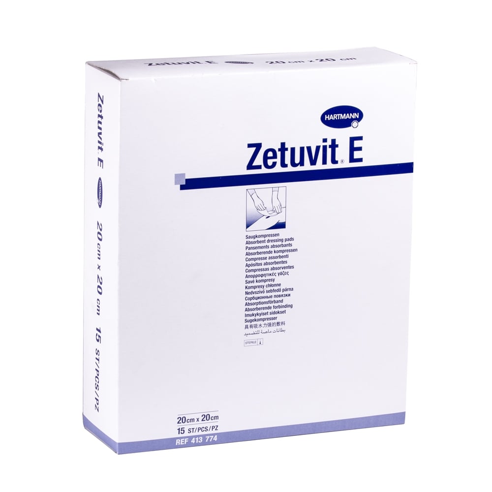 Medicazione sterile, alto potere assorbente con poliacrilati - Zetuvit E (25 pz)