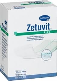 Medicazione sterile, alto potere assorbente con poliacrilati - Zetuvit Plus